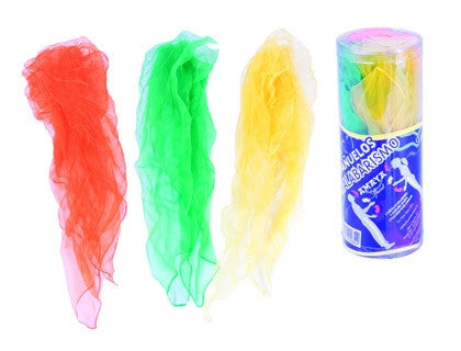 Pañuelos malabares 3 unidades - amaya