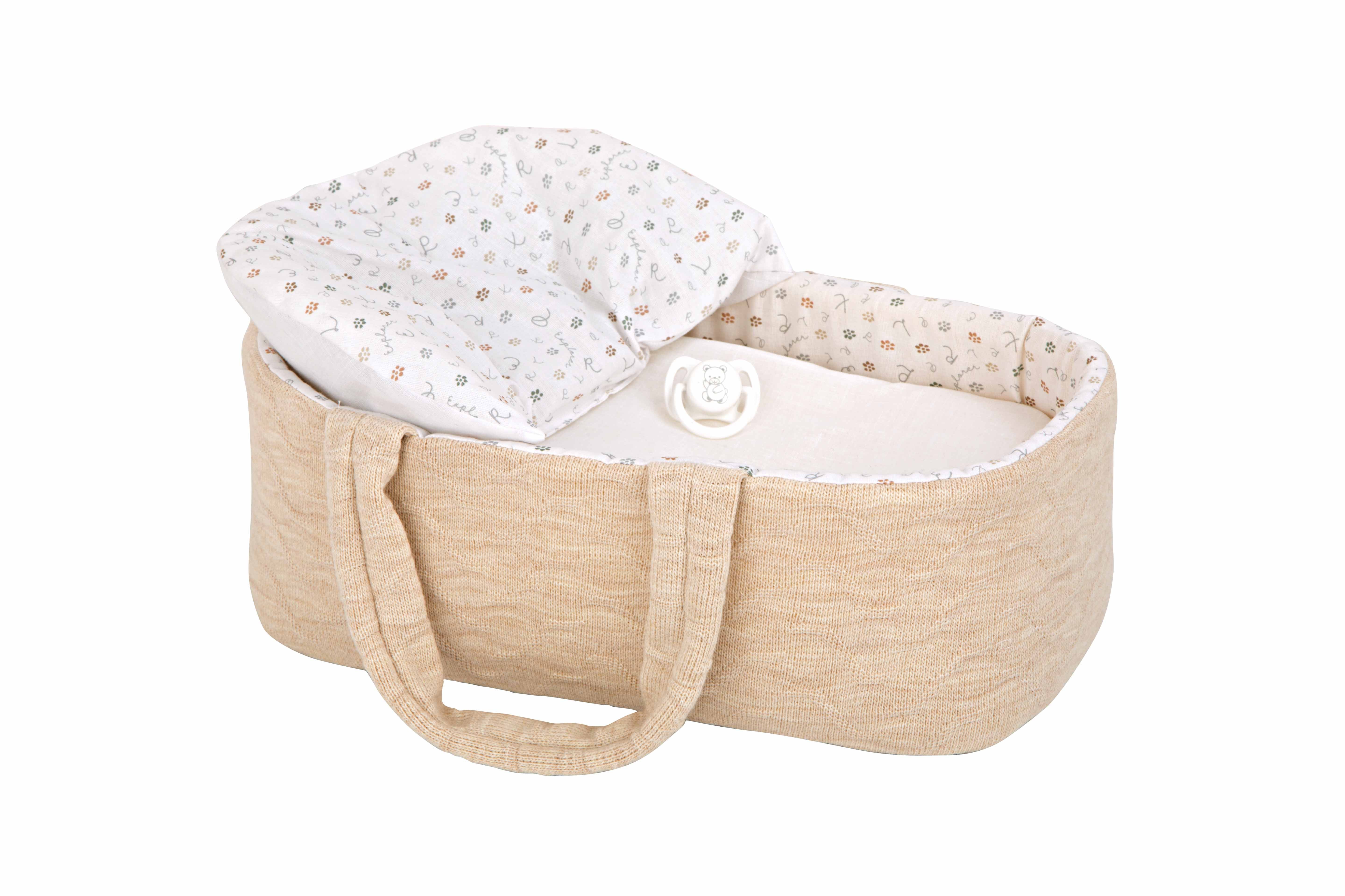 Muñeco Elegance 33 cm Babyto Verde con Capazo - Arias 60730