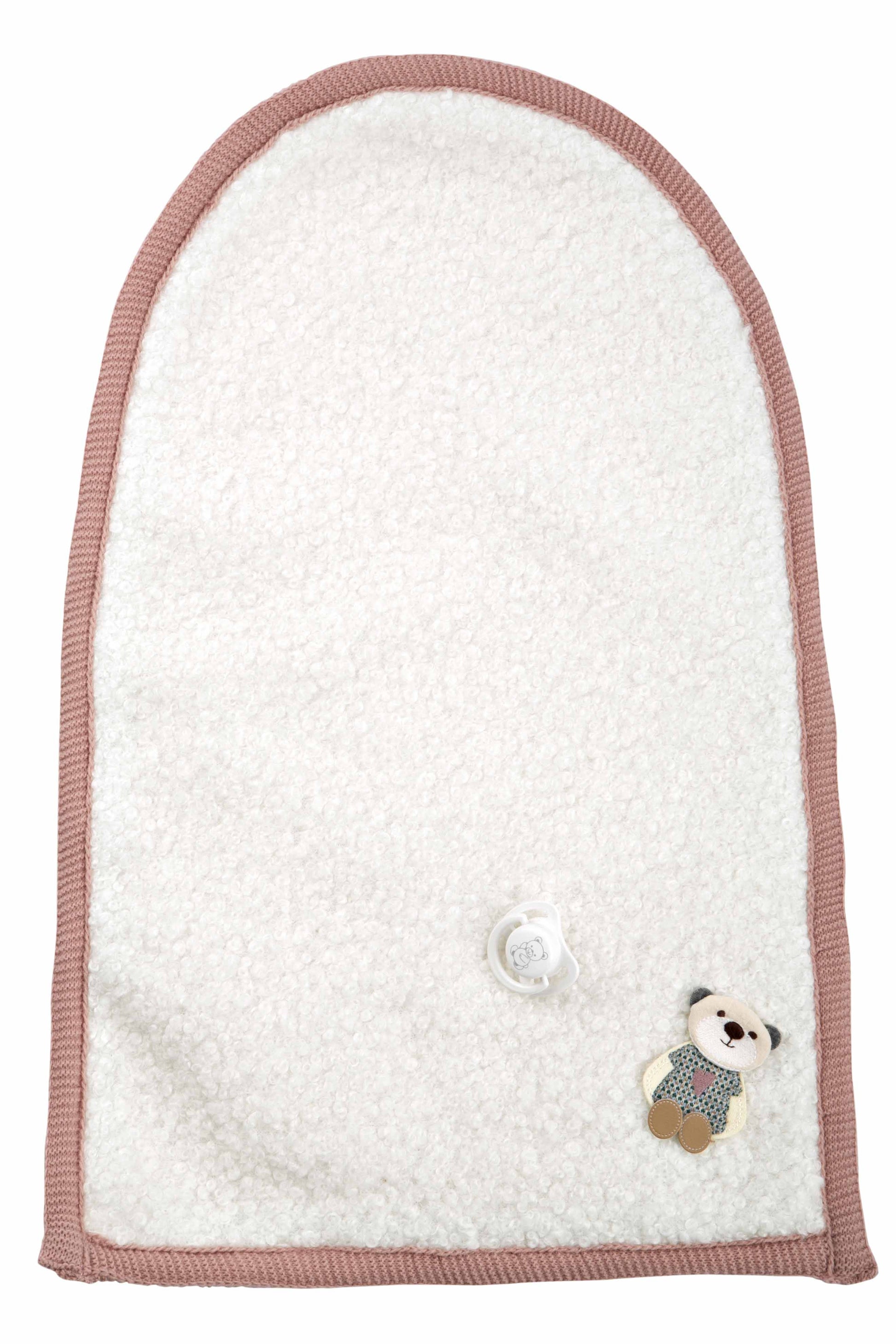 Muñeca Elegance 40 cm Andie Rosa con Manta - Muñeco de Peso - Arias 60802