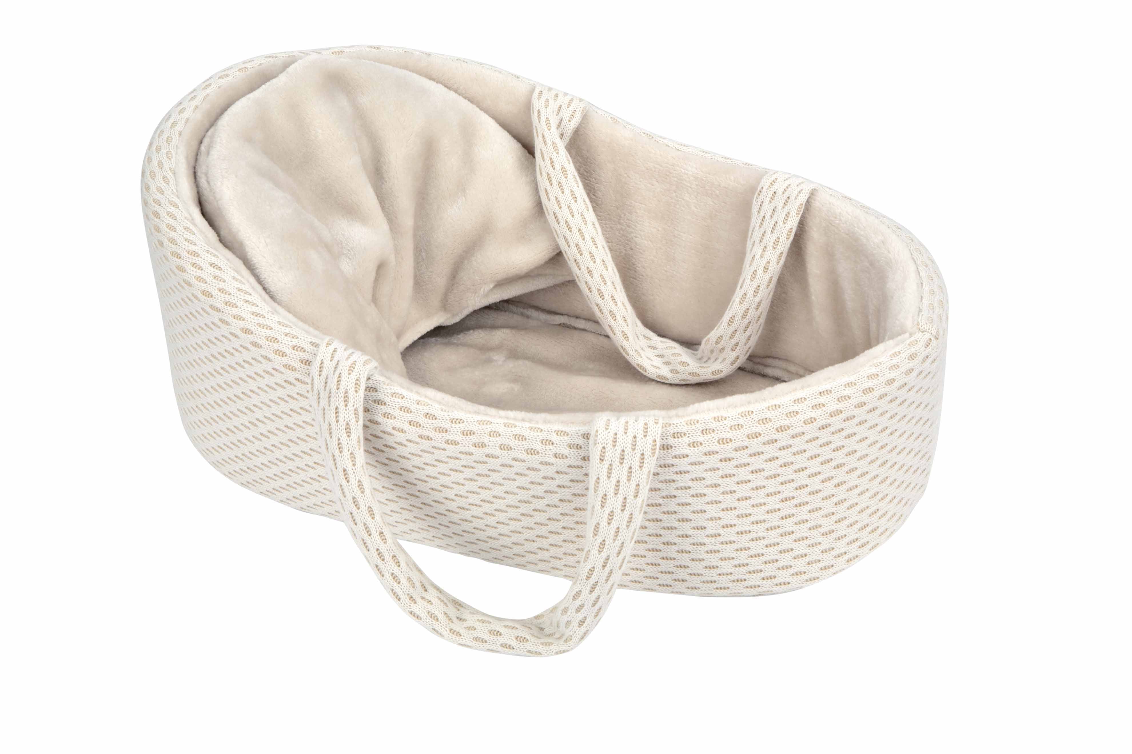 Muñeca Elegance 40 cm Andie Rosa con Capazo y Mecanismo de Lloro Try Me - Arias 60803