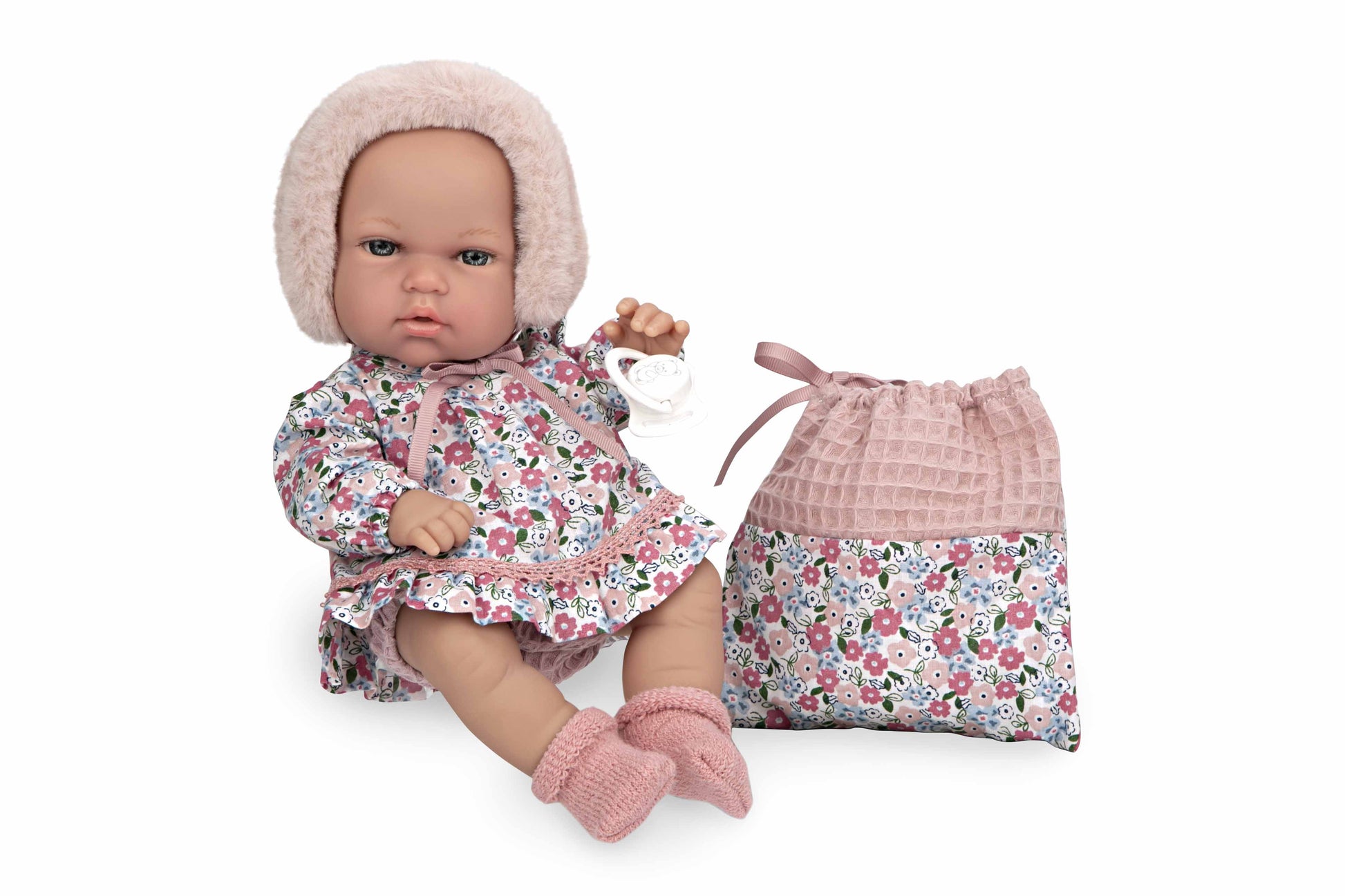 Muñeca Elegance 30 cm Natal con Bolsa Multiusos - Arias 60807