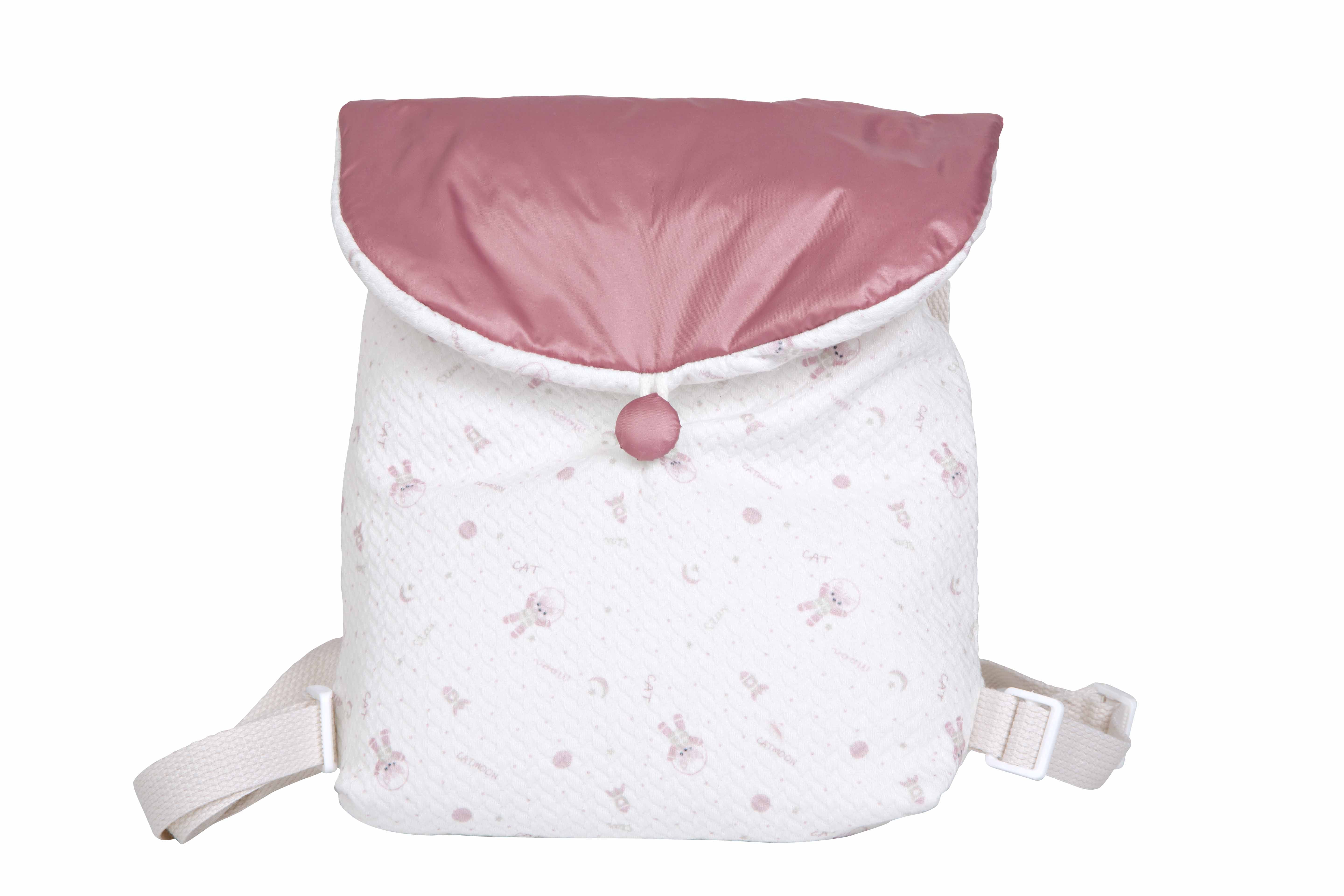 Muñeca con Peso Elegance 45 cm - Adi Rosa con Mochila - Arias 65376