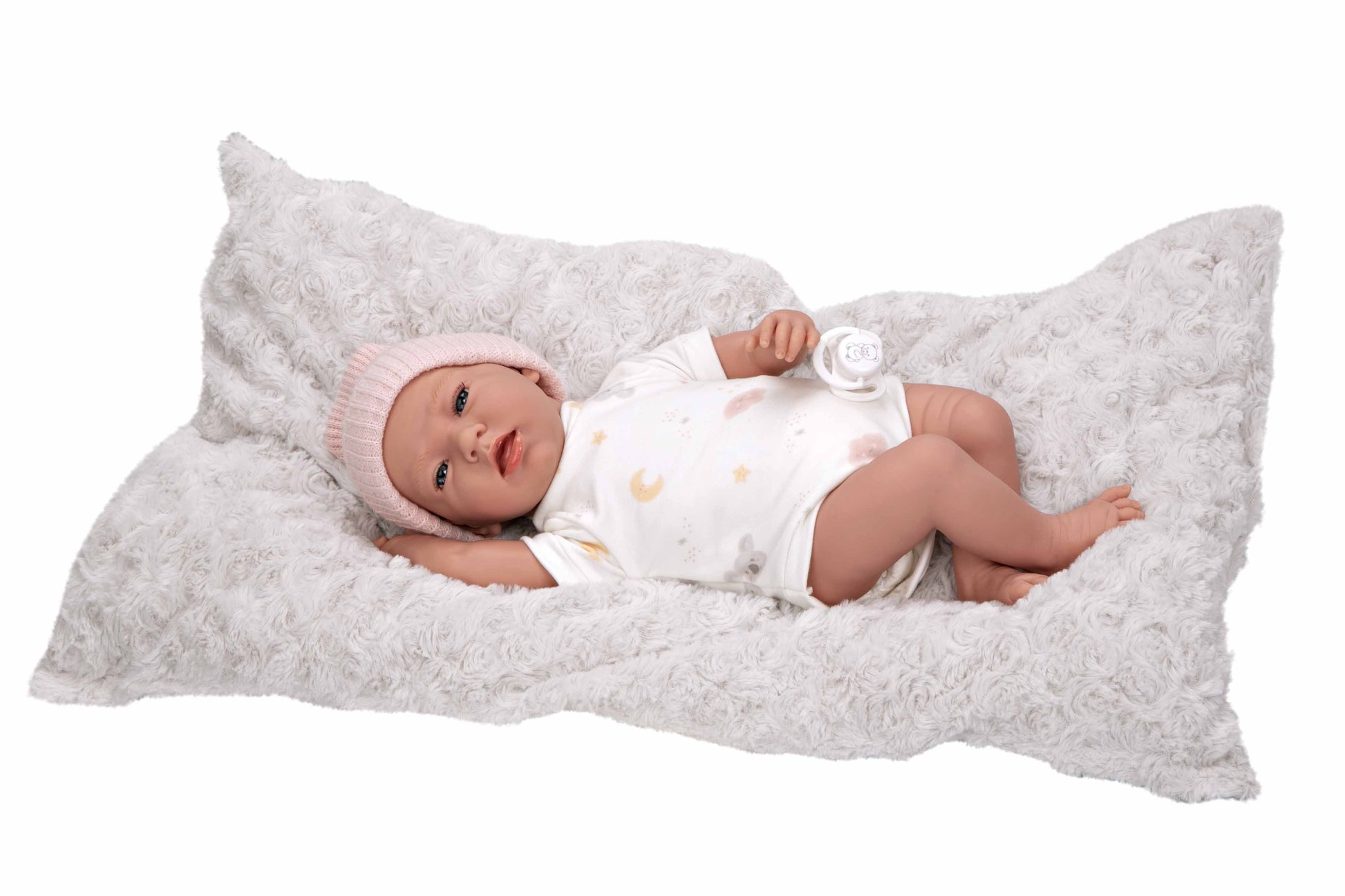 Muñeca Elegance 40 cm Dafne con Cojín - Muñeco con Peso - Arias 60823