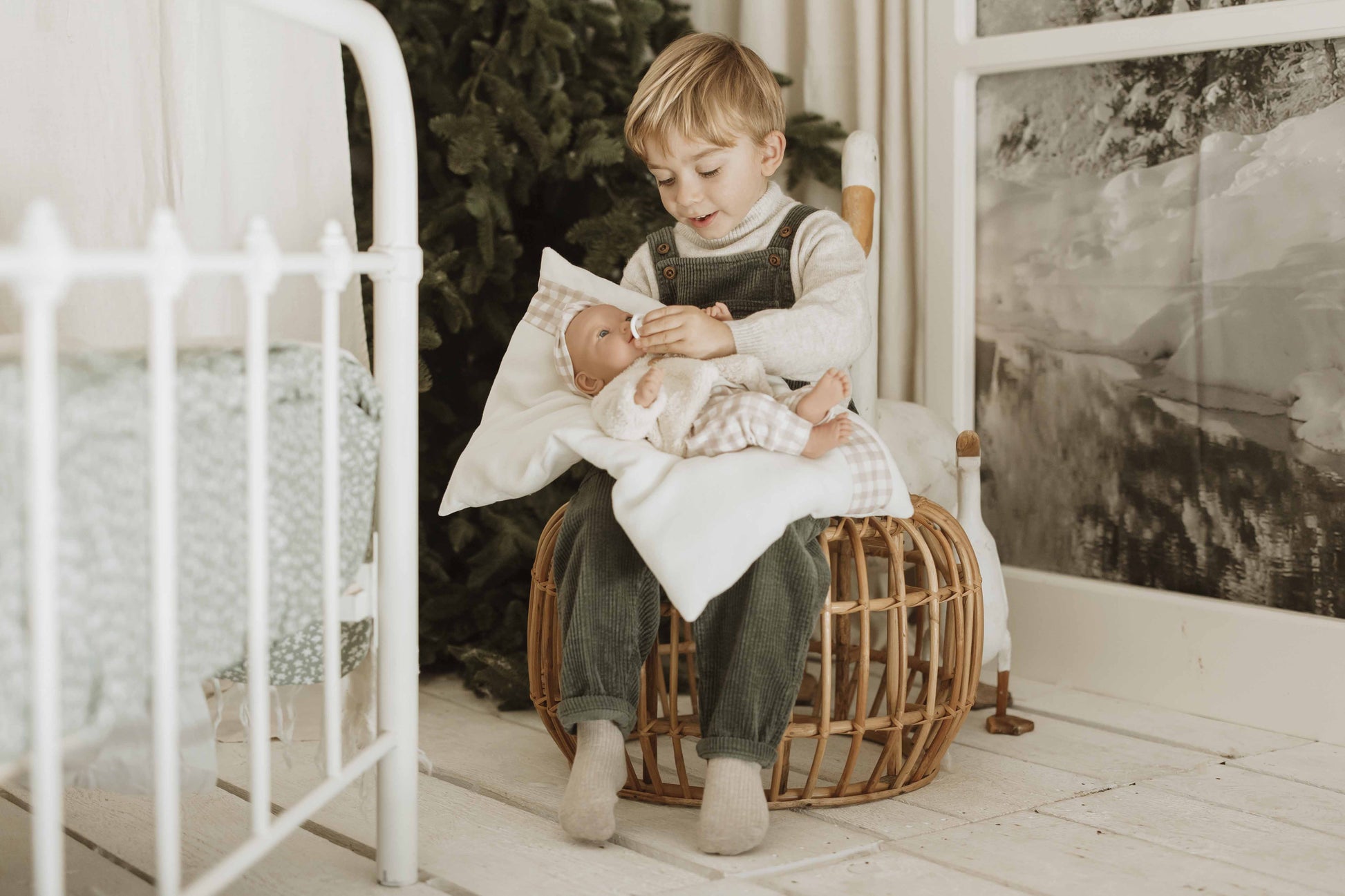 Muñeca Elegance 40 cm Aria Rosa con Cojín - Muñeco de Peso - Arias 60824