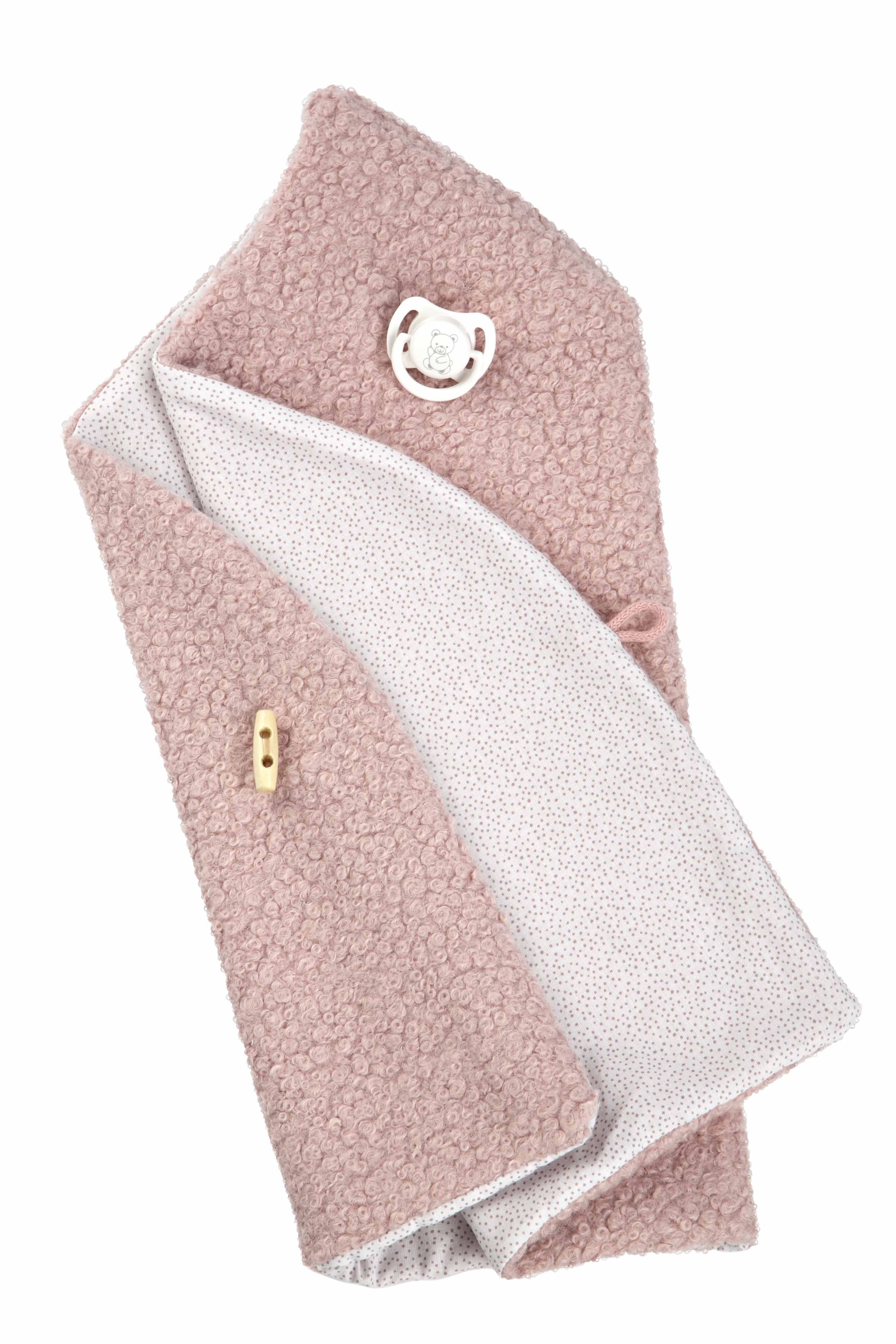 Muñeca Elegance 35 cm Babyto Rosa con Manta - Muñeco de Peso - Arias 60827