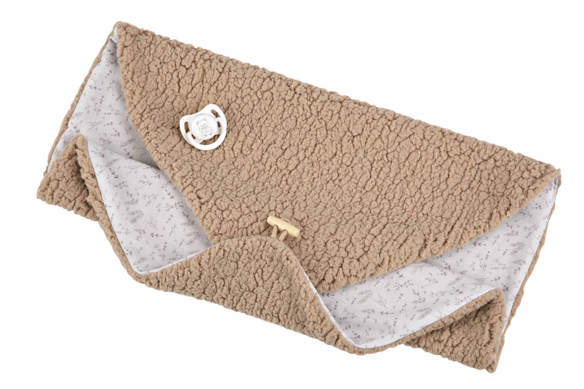 Muñeca Elegance 35 cm Babyto Marron con Manta - Muñeco de Peso - Arias 60828