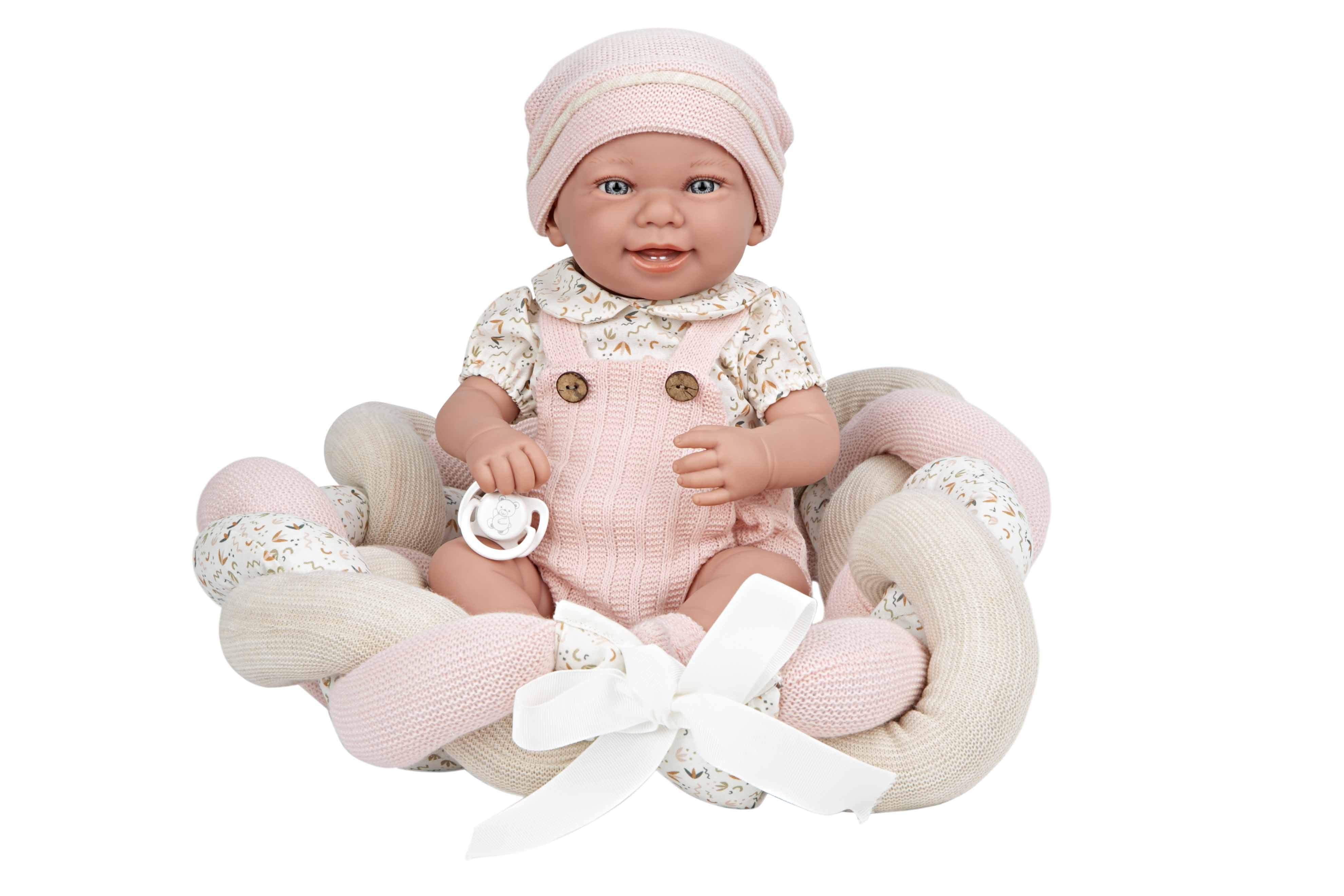 Muñeco Elegance 42 cm Zoe Rosa con Cojin - Arias 65373