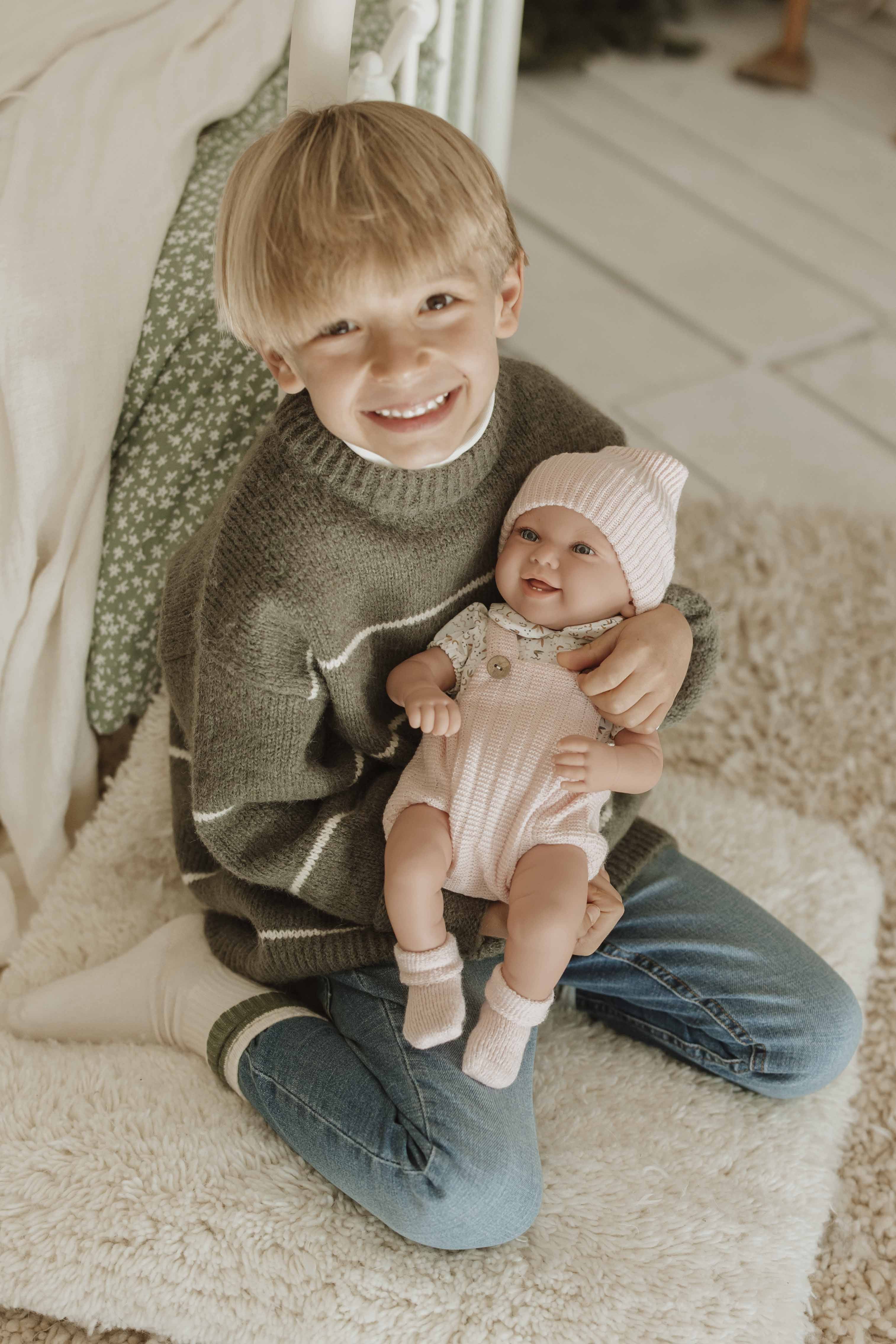 Muñeco Elegance 42 cm Zoe Rosa con Cojin - Arias 65373