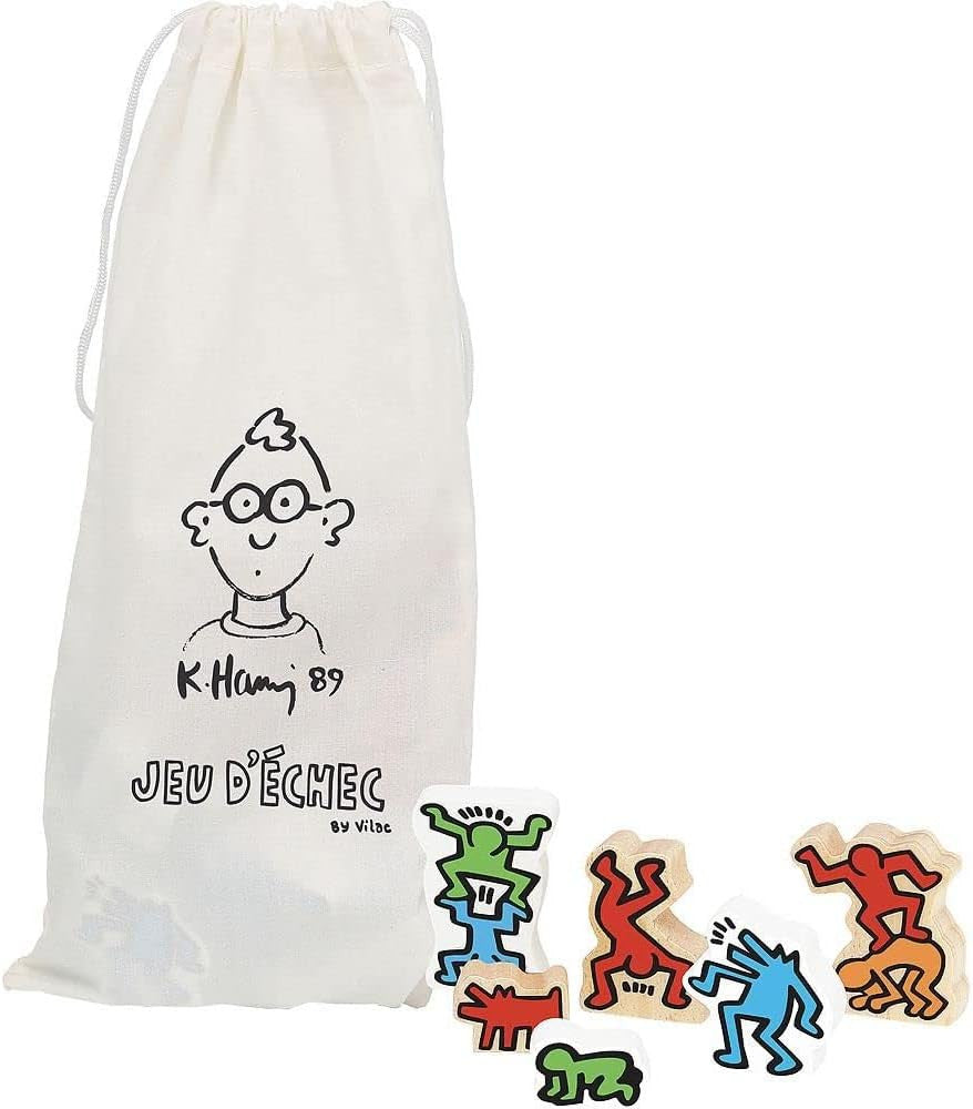 Juego de Mesa - Ajedrez Keith Haring - Vilac 9229