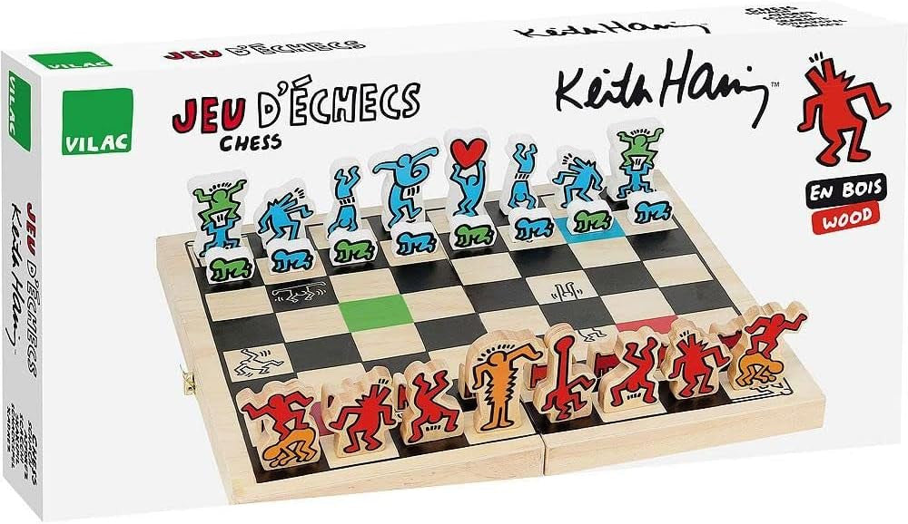 Juego de Mesa - Ajedrez Keith Haring - Vilac 9229