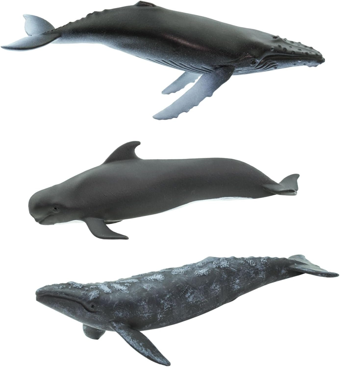 Tubo Figuras de Ballenas - Safari Toobs Ballenas Miniaturas - Safari LTD