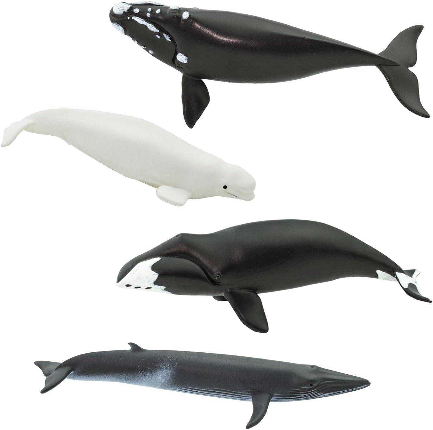 Tubo Figuras de Ballenas - Safari Toobs Ballenas Miniaturas - Safari LTD