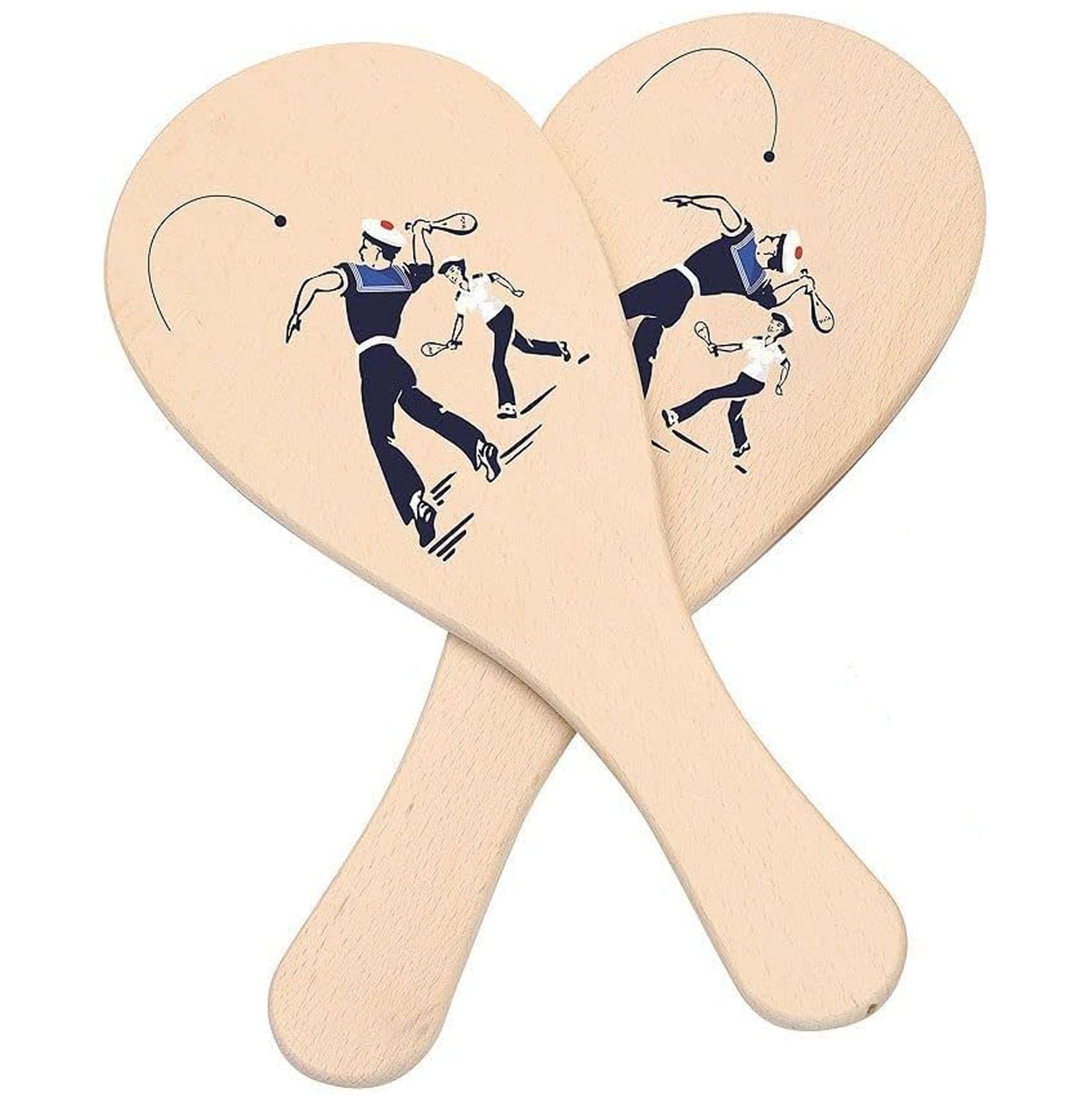 Set de Raquetas y Pelota Jokari Marinero de Madera - Vilac 9312