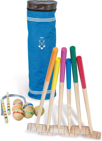 Juego de Croquet Senior para 6 Jugadores con Bolsa - Vilac 4093