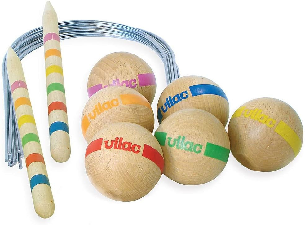 Juego de Croquet Senior para 6 Jugadores con Bolsa - Vilac 4093