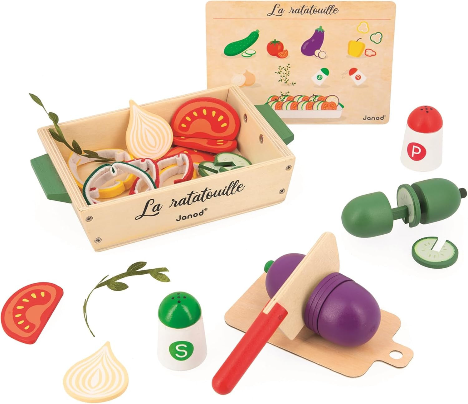 Accesorios de Cocina - Set Ratatouille - Janod J06626