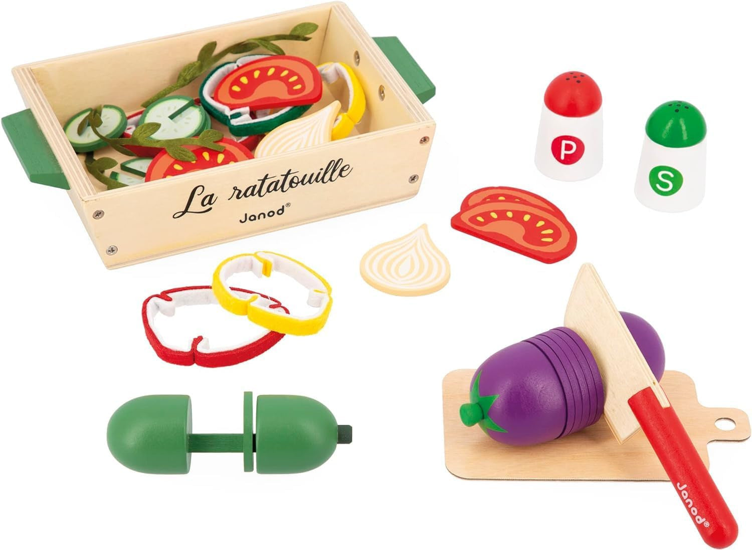 Accesorios de Cocina - Set Ratatouille - Janod J06626