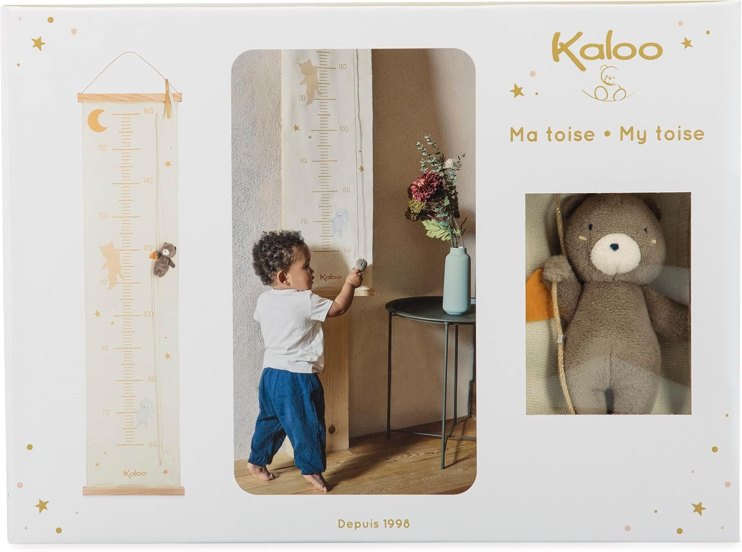 Medidor de pared para medir la altura de los bebés - kaloo k220003
