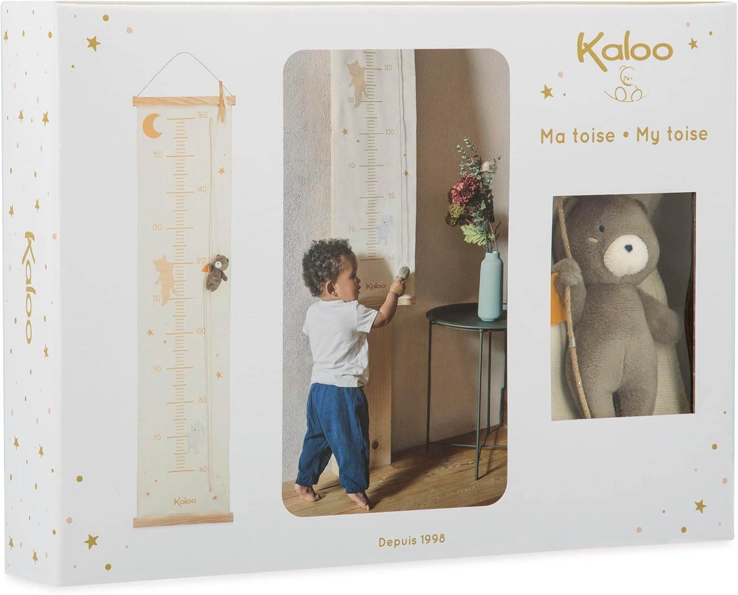 Medidor de pared para medir la altura de los bebés - kaloo k220003
