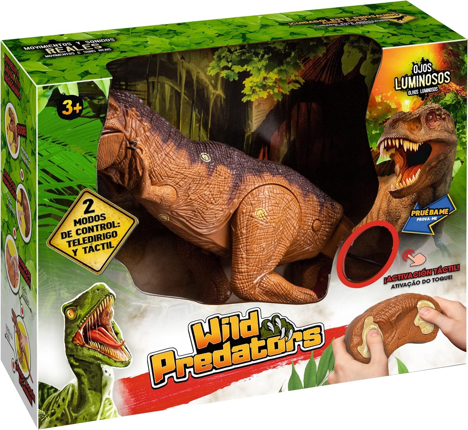 Tiranosaurio Rex T Rex Táctil RC - Wild Predators