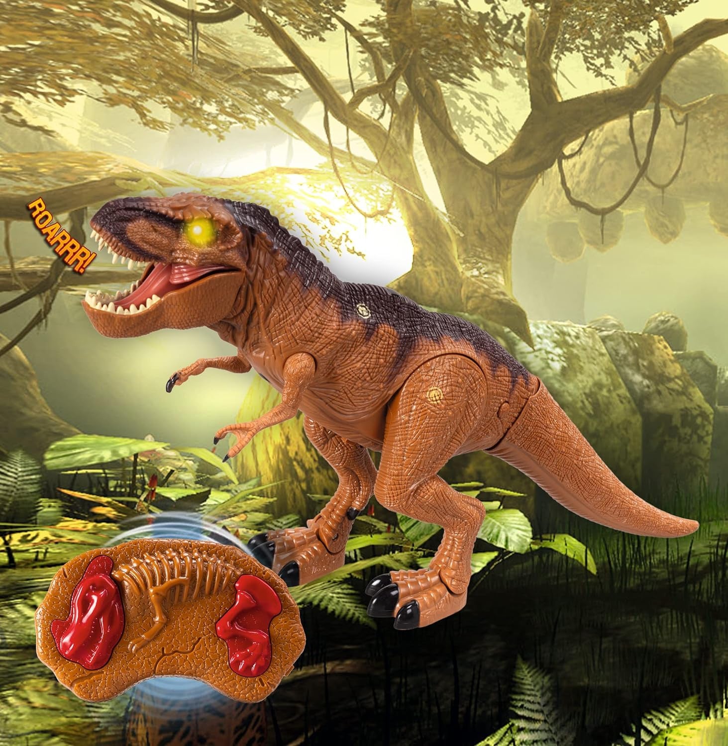 Tiranosaurio Rex T Rex Táctil RC - Wild Predators
