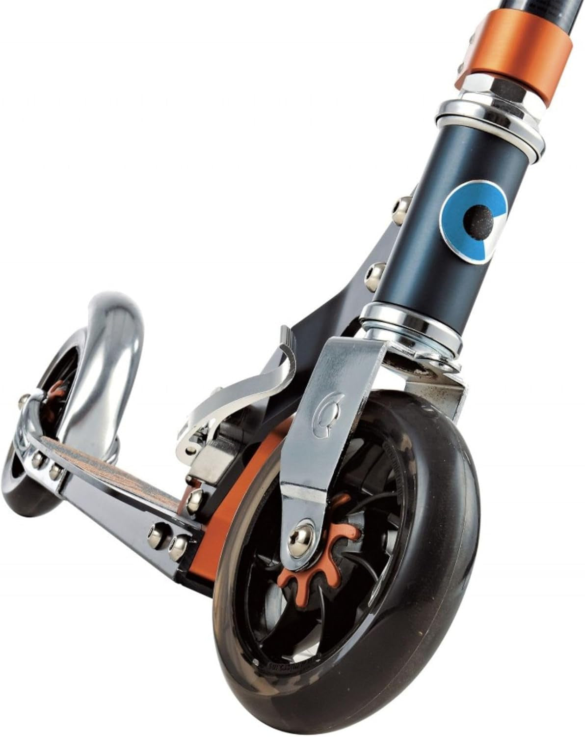 Patinete micro speed negro azteca - scooter plegable 2 ruedas - micro sa0121