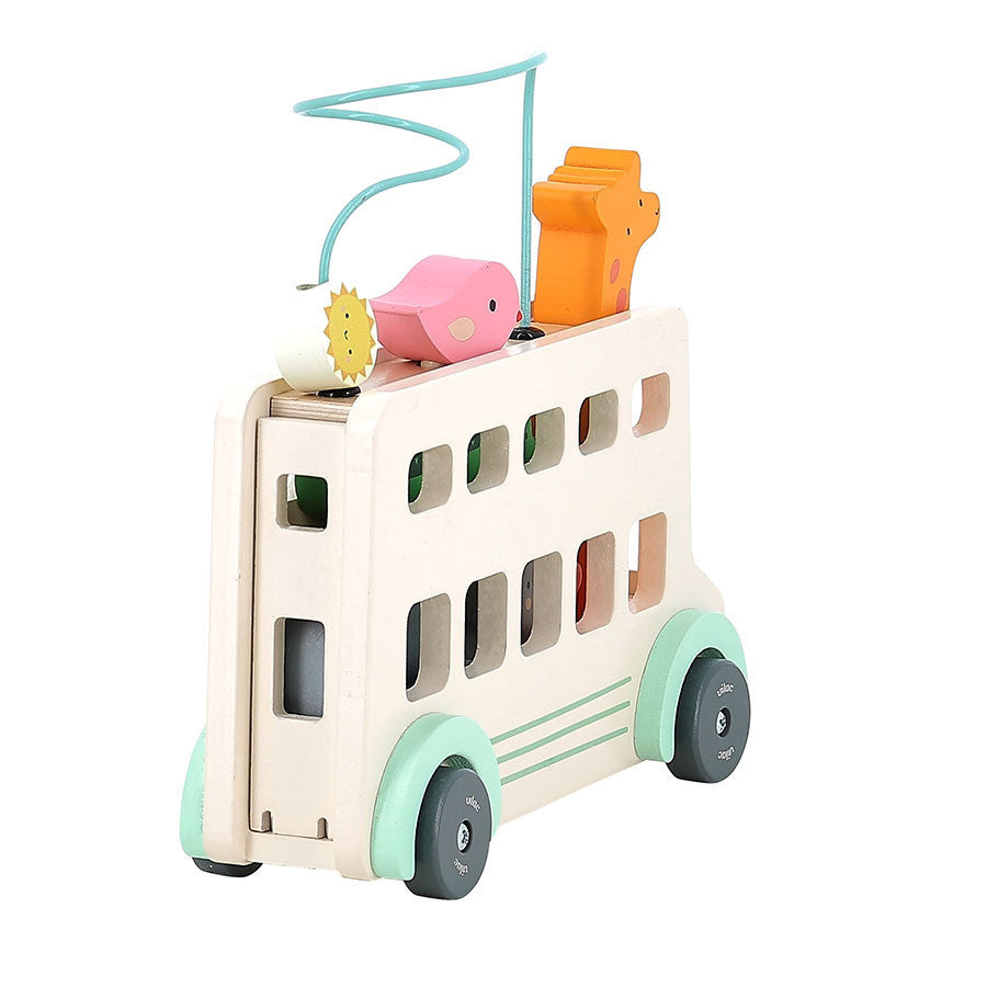 Juego de Motricidad - Bus Animo Sarah Betz - Autobús de madera - Vilac 7106