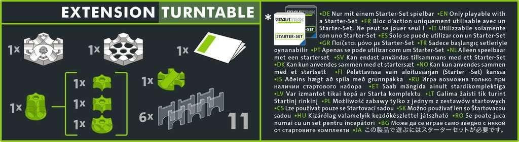 Juego de Construcción Gravitrax Pro Turntable - Ravensburger