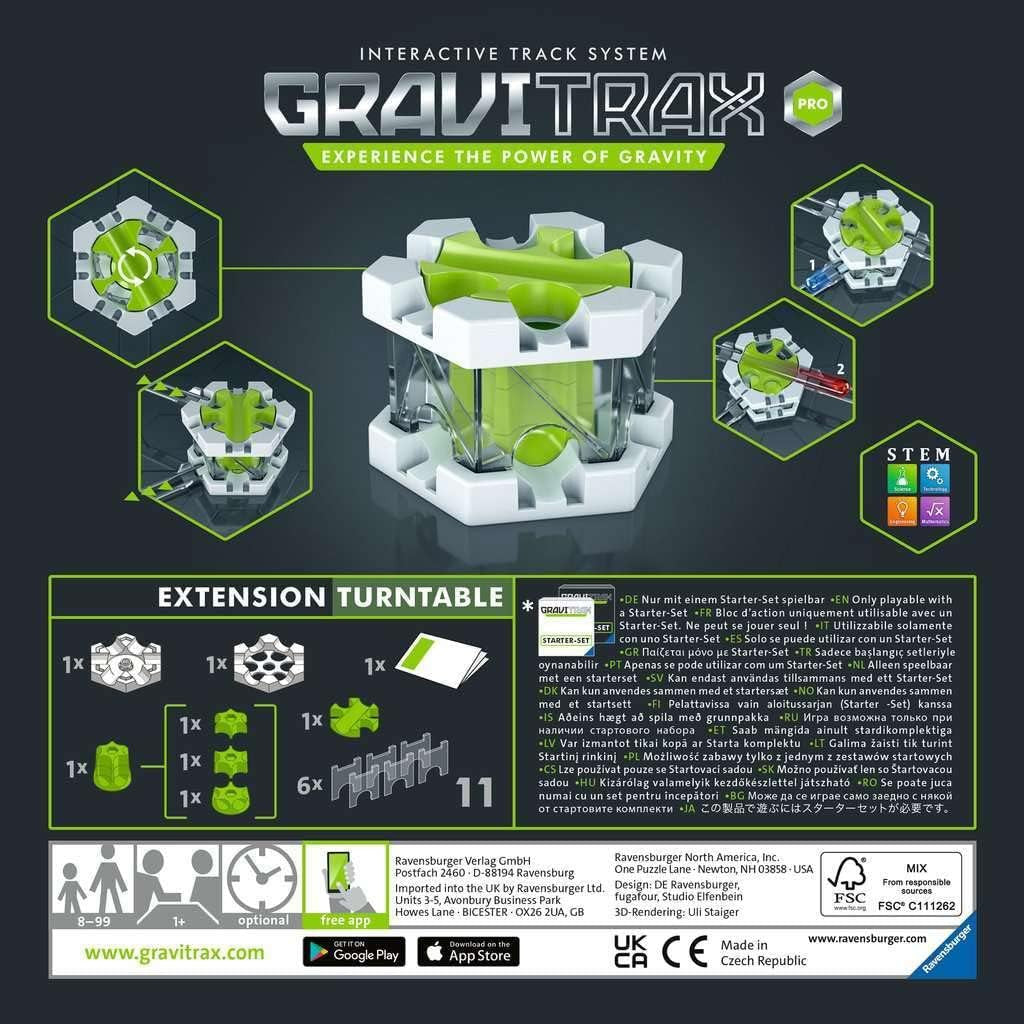Juego de Construcción Gravitrax Pro Turntable - Ravensburger