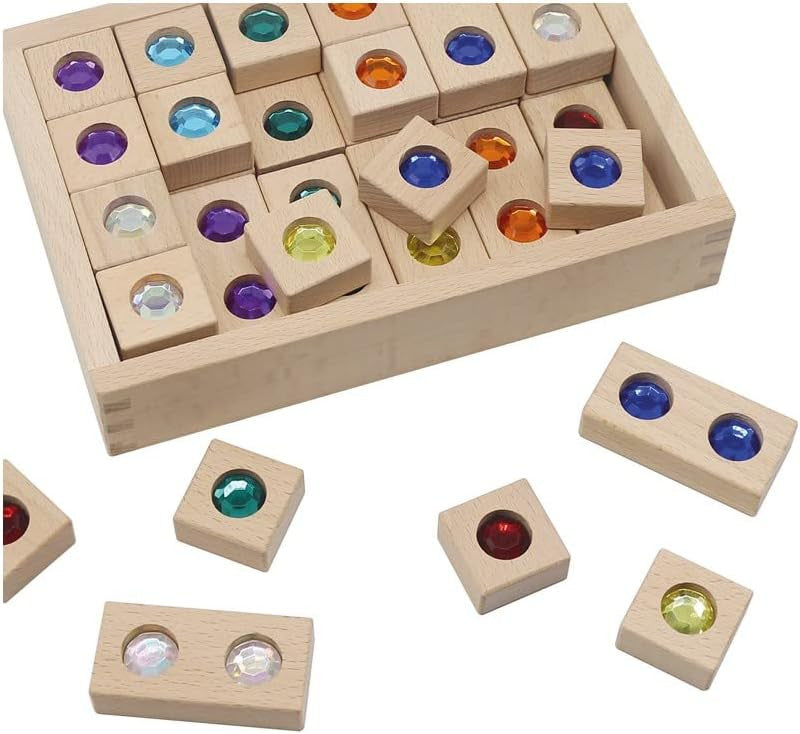 Bloques de Construcción con Gemas Brillantes - Sparkling Gem - Andreu Toys 20210416