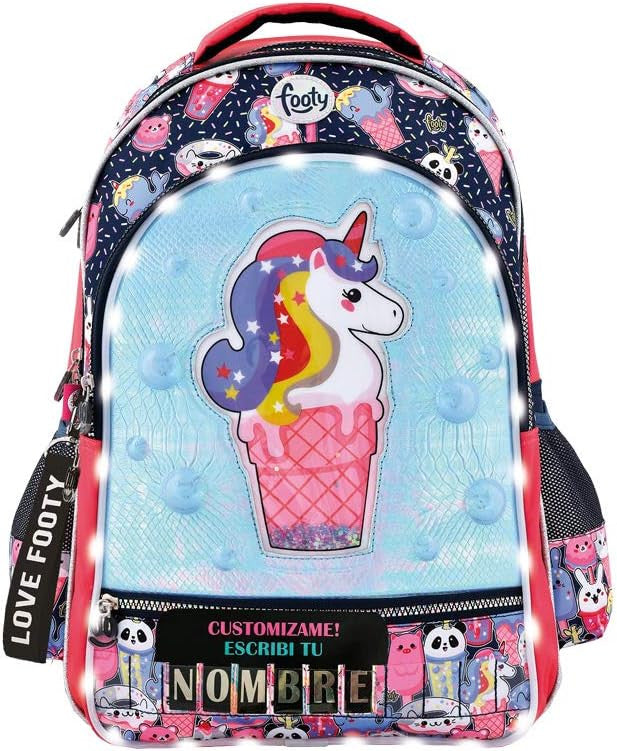 Mochila infantil con nombre personalizado - Footy