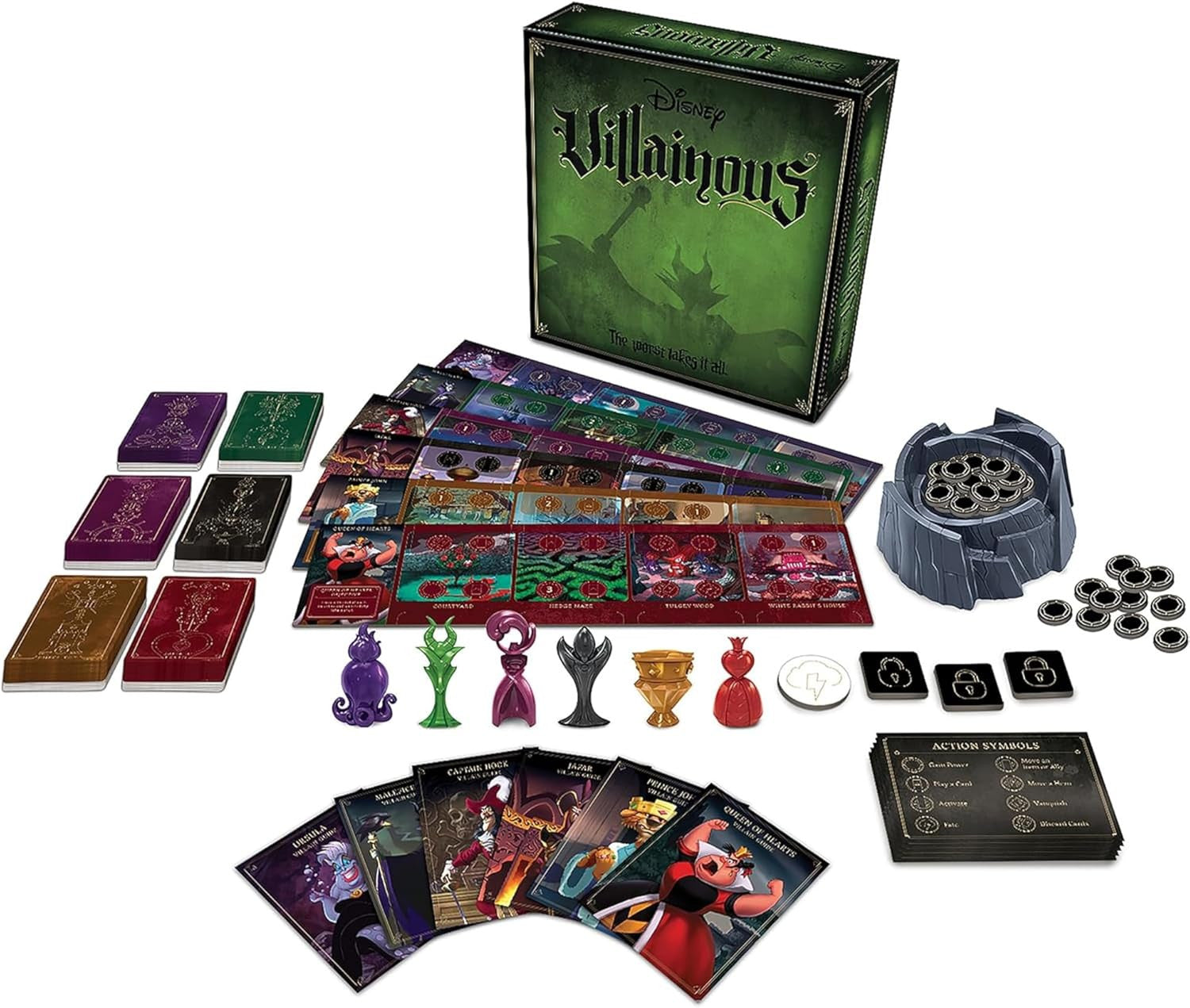 Juego de Mesa Villainous Disney - Ravensburger