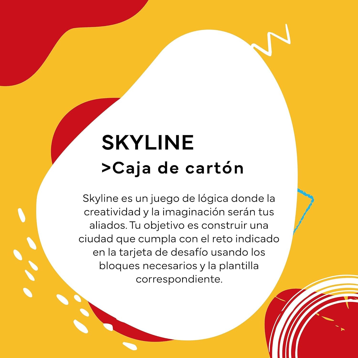 Juego para Apilar y Encajar - Estimula la creatividad - Cayro 7071