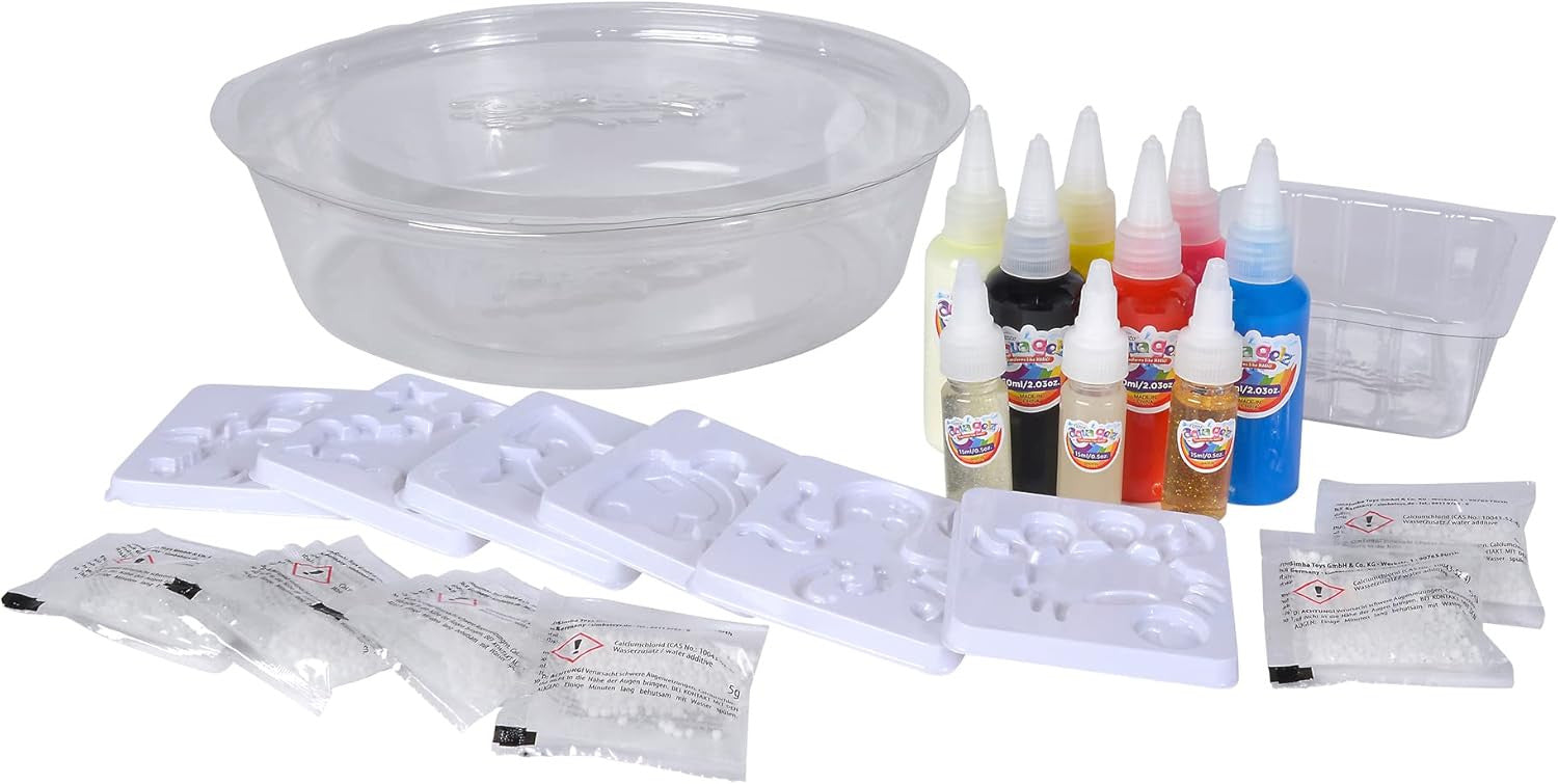 Aqua gelz deluxe set, crea figuras en 3D,juego de imaginacion - Simba 106322563