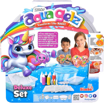 Aqua gelz deluxe set, crea figuras en 3D,juego de imaginacion - Simba 106322563