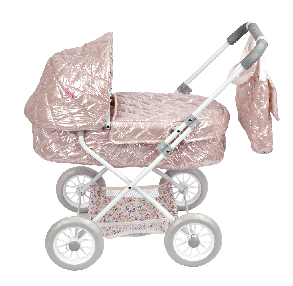 Coche capota fantasy con bolso 37x56x56cm altura manillar 55 cm-Arias 40872