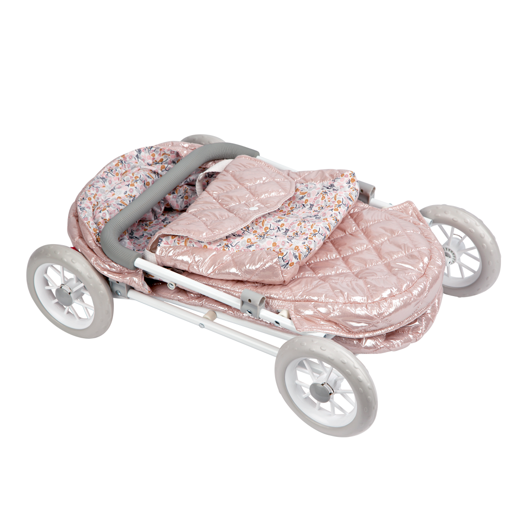 Coche capota fantasy con bolso 37x56x56cm altura manillar 55 cm-Arias 40872