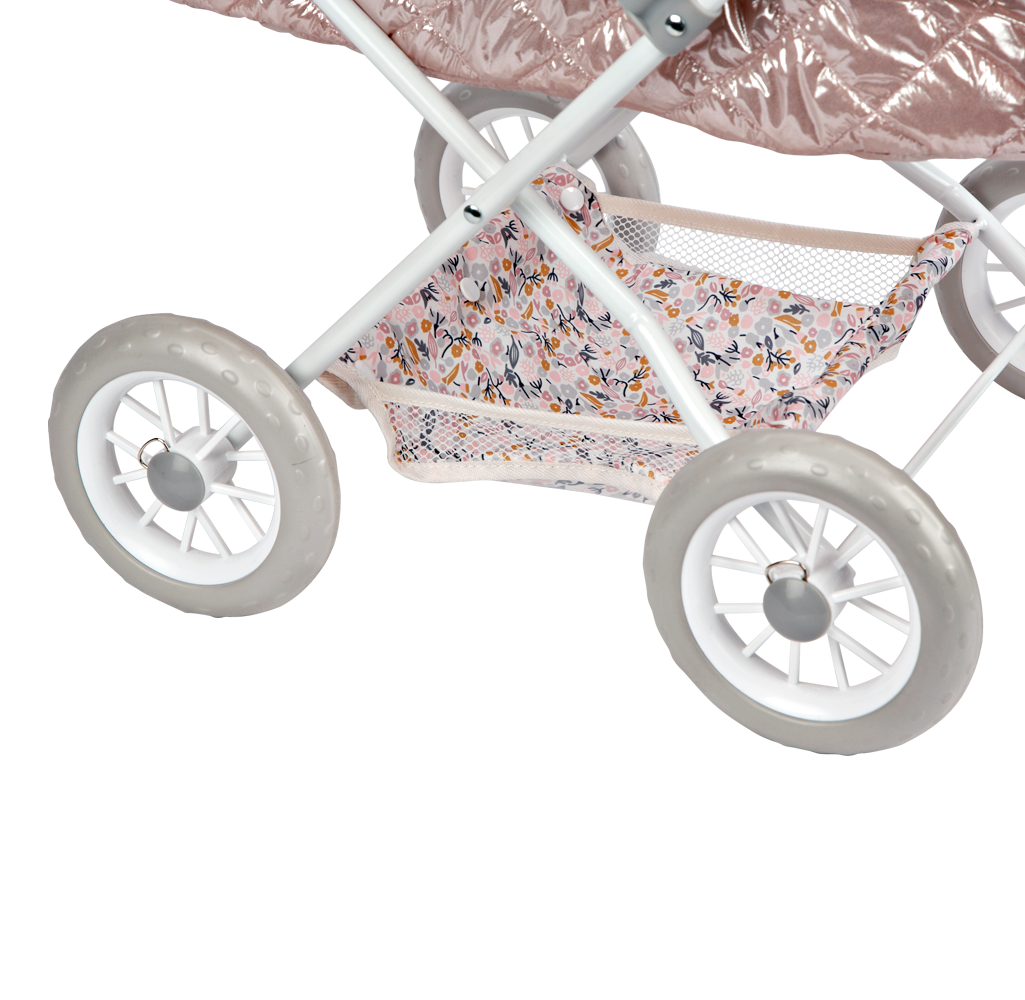 Coche capota fantasy con bolso 37x56x56cm altura manillar 55 cm-Arias 40872