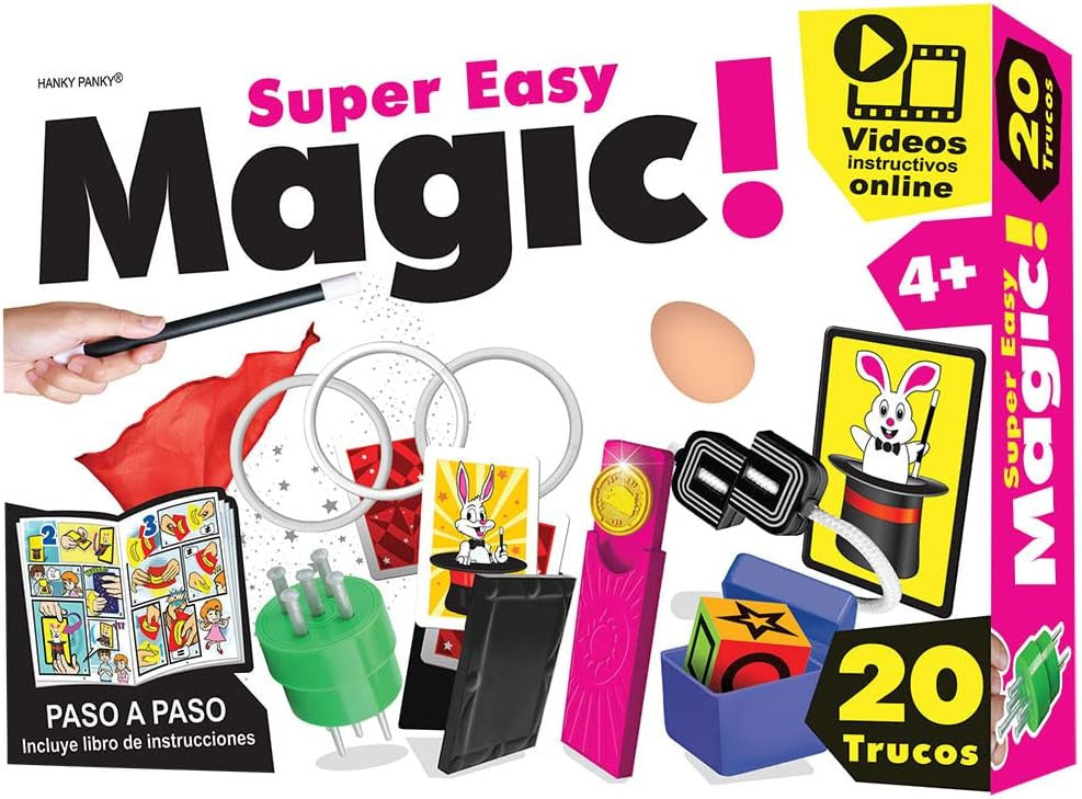 Juego de Magia Super Easy Magic 20 Trucos - Hanky Panky