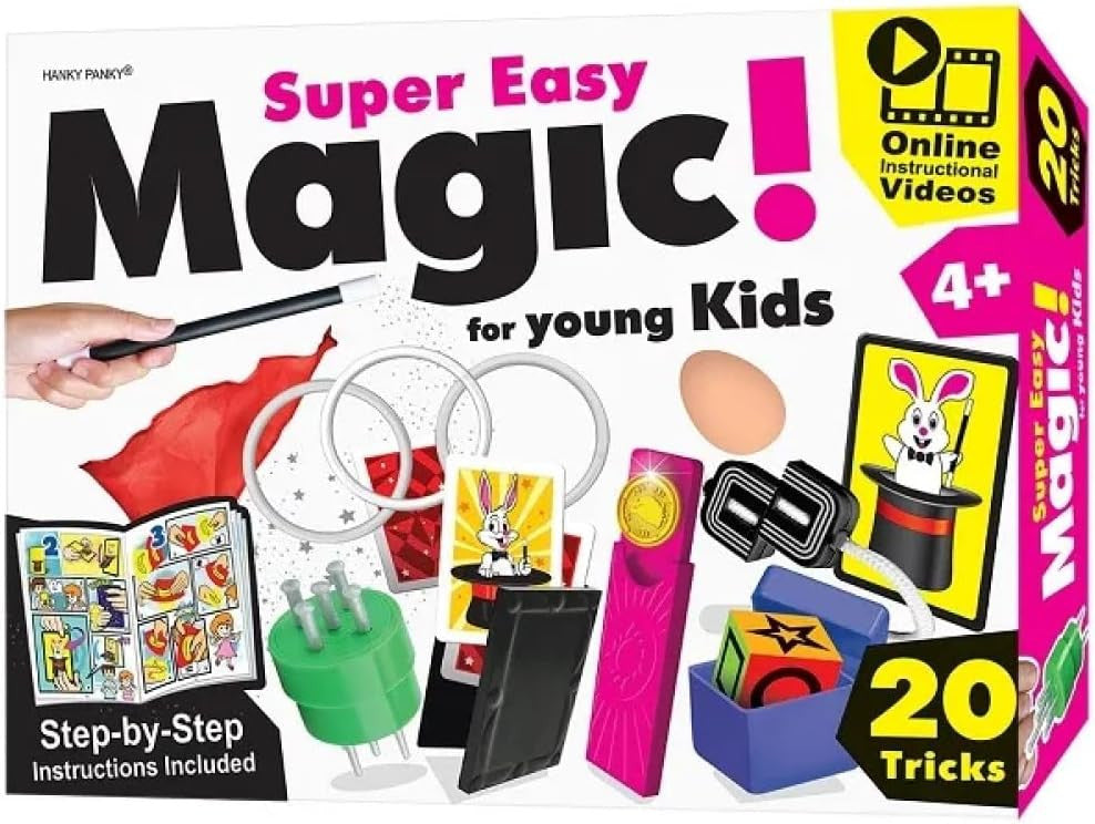Juego de Magia Super Easy Magic 20 Trucos - Hanky Panky