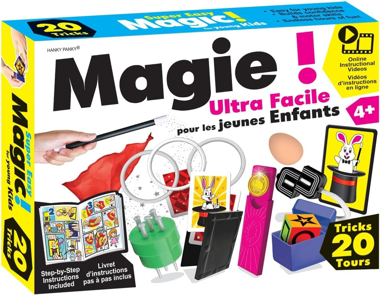 Juego de Magia Super Easy Magic 20 Trucos - Hanky Panky