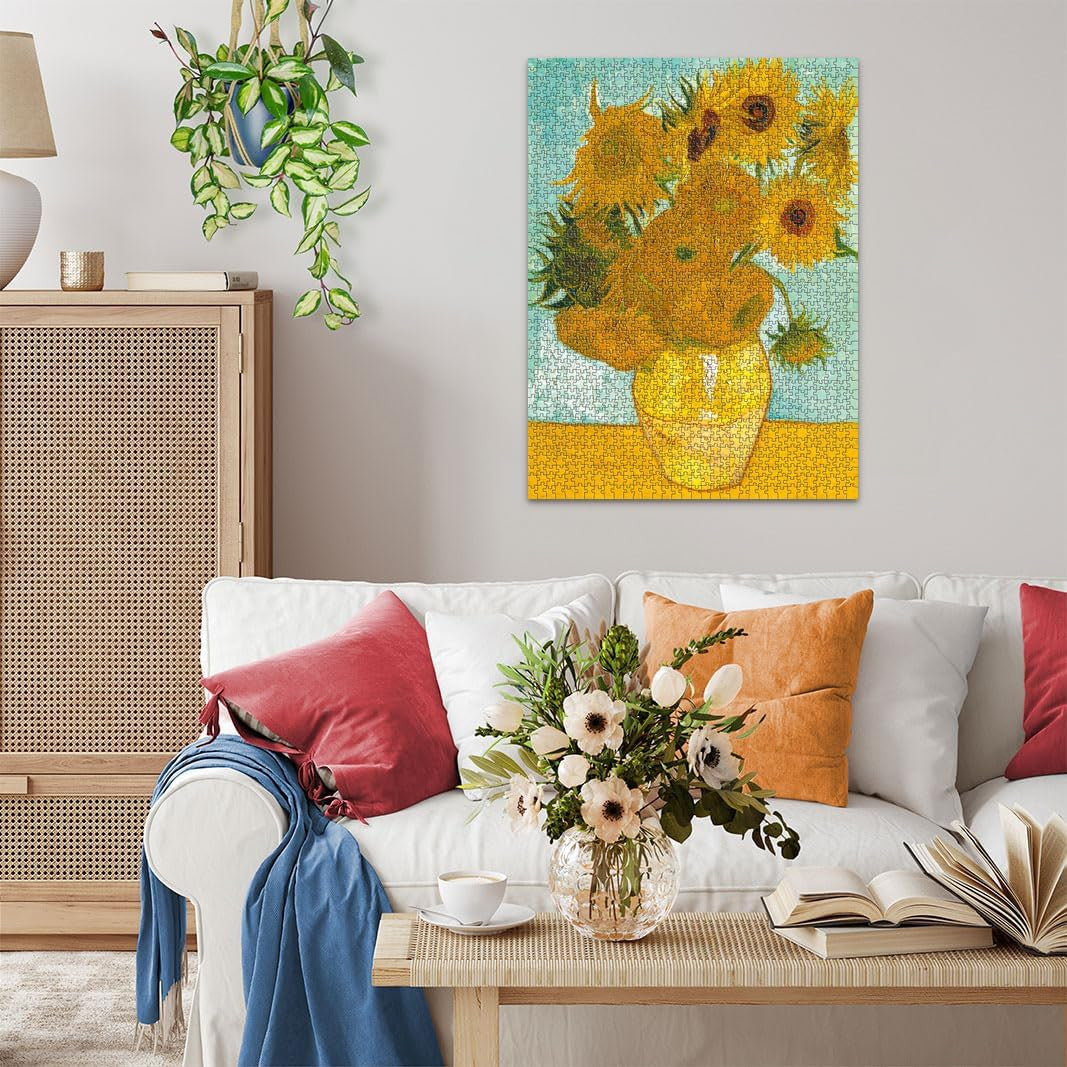 PUZLE VICENT VAN GOGH: LOS GIRASOLES (1500 PZAS) - Ravensburger