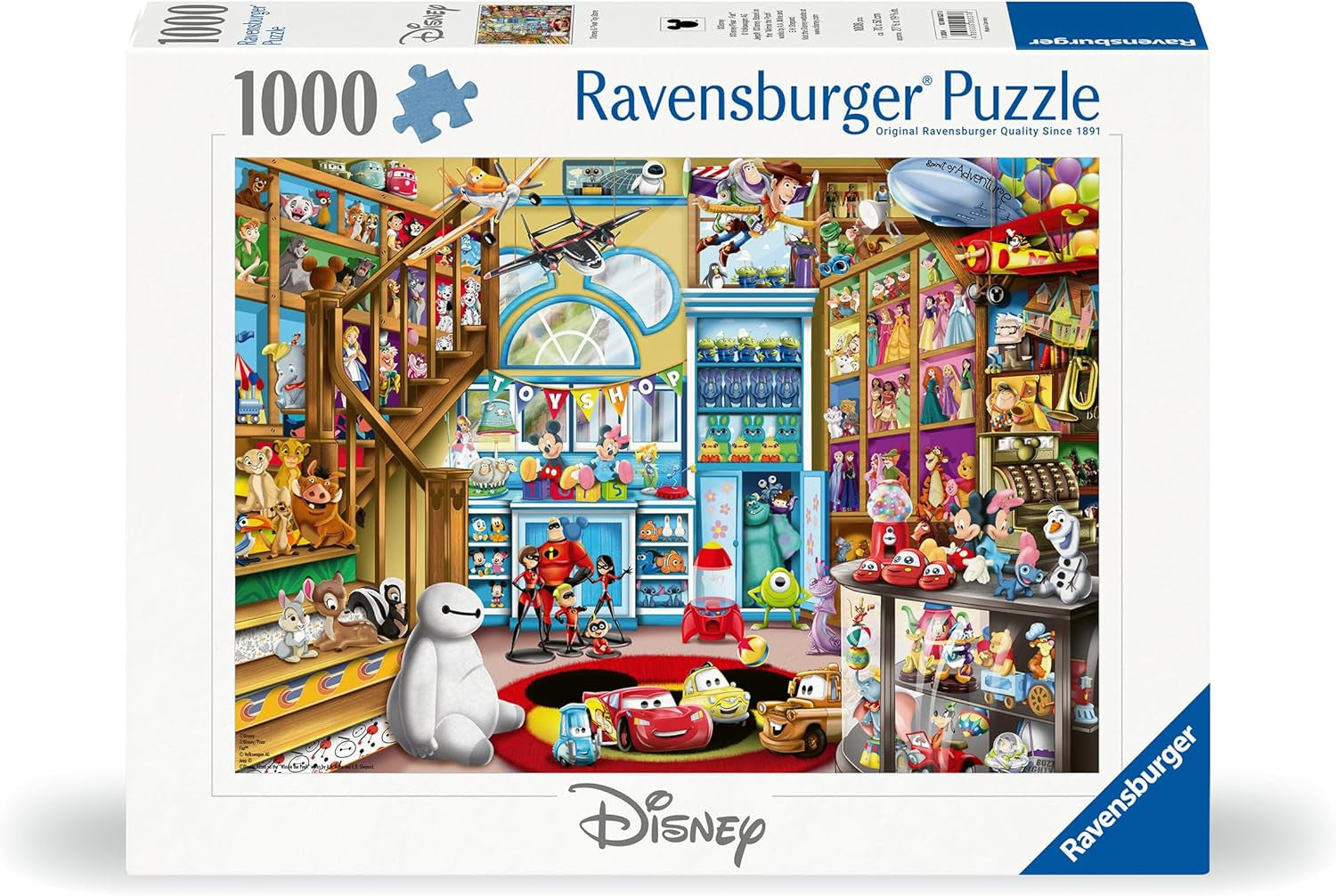 Puzzle Disney Pixar Toy Store - 100 Piezas - Ravensburger
