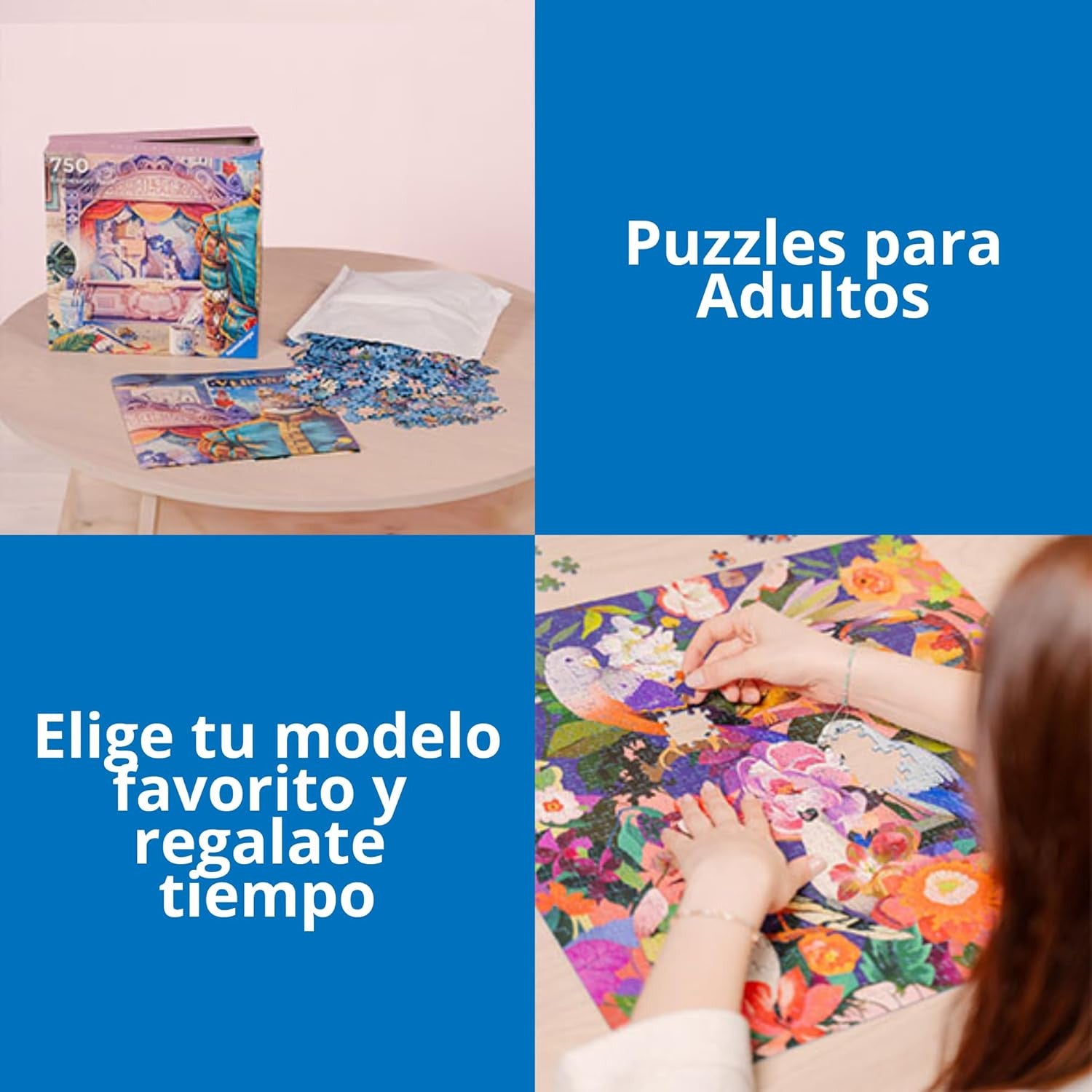 Puzzle Festival de Flores - Art&Soul - 750 Piezas - Ravensburger