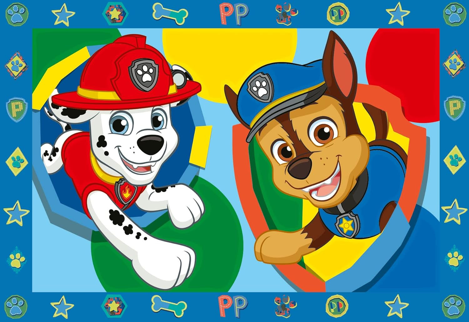 Juego para Pintar por números - Creart Patrulla Canina - Ravensburger
