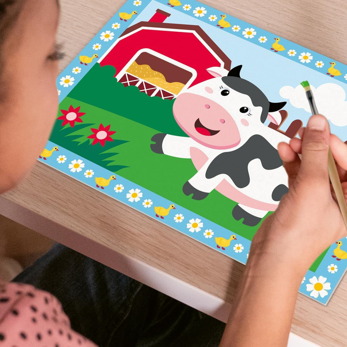 Juego para pintar por números - Creart La Granja - Ravensburger