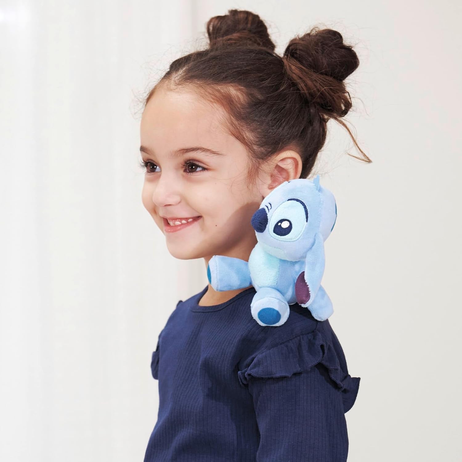 Stich -Peluche Disney para el hombro 12 cm - Simba
