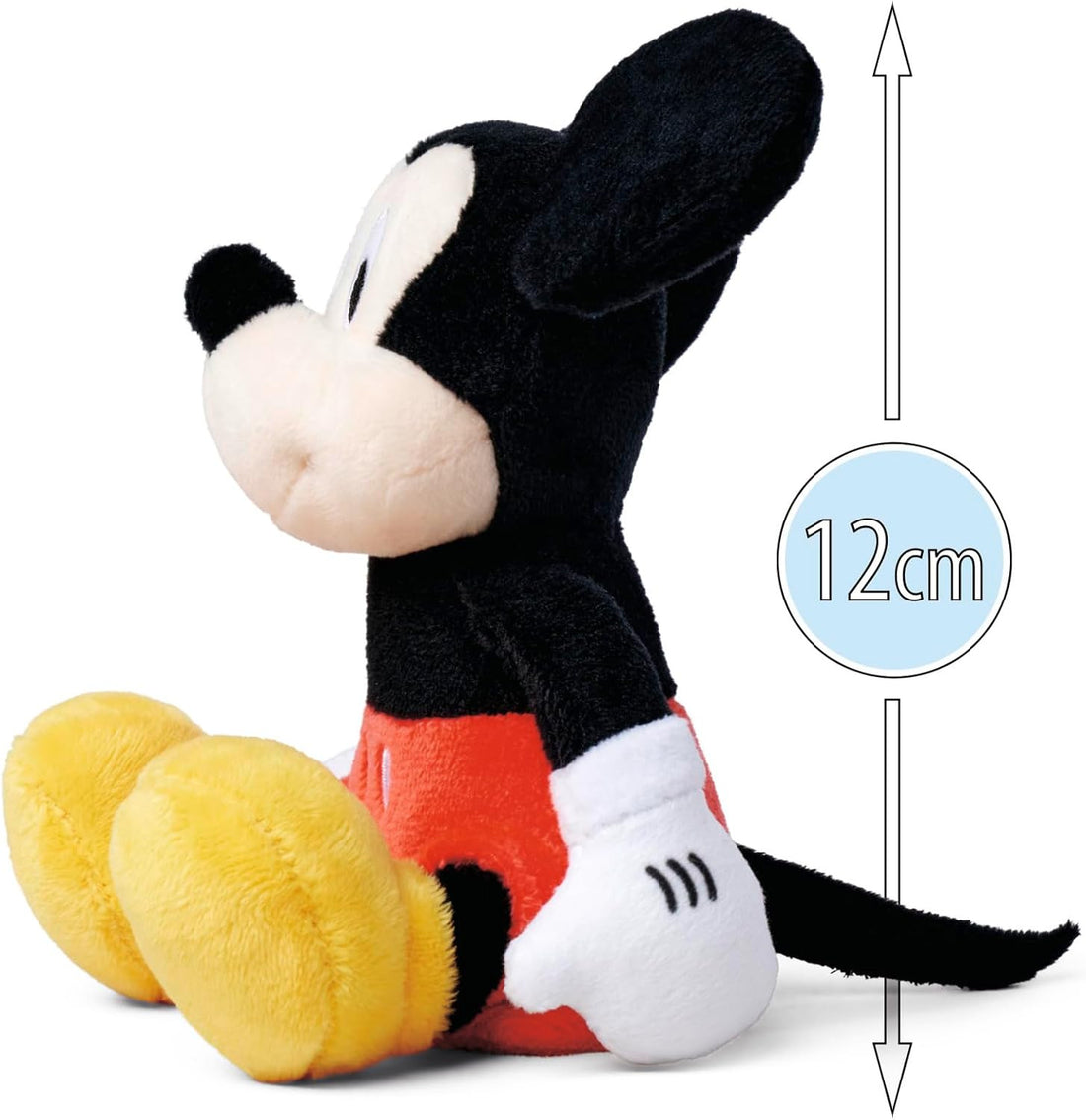 Peluche magnético de Mickey Mouse para el hombro Shoulder Squad de 12 cm - Licencia Oficial Disney - Educar Jugando
