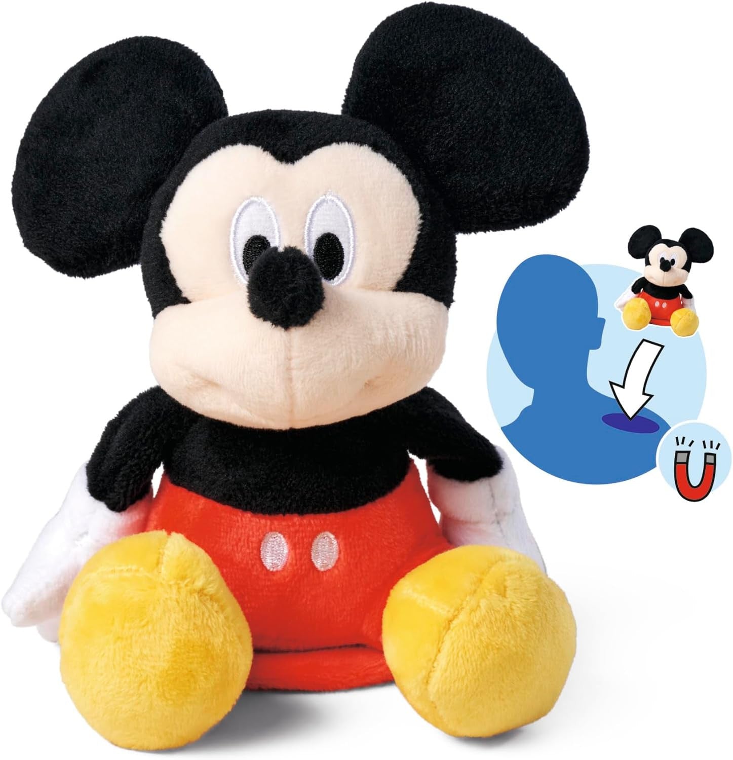 Mickey Mouse - Disney - Peluche para el hombro 12 cm - Simba