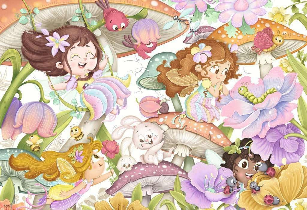 Puzzle Hadas y Sirenas 2 x 12 - Ravensburger